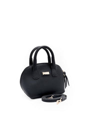 Bolsa Tote Pequena Lisa Transversal Preta BSI-5185 - PR