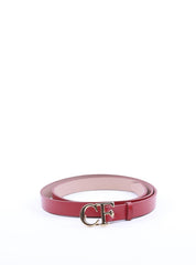 Cinto Feminino em Couro com Passador - Vermelha CTI-978 - VE