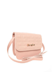 Bolsa Saddle Média Transversal Nude BSI-5242 - NU