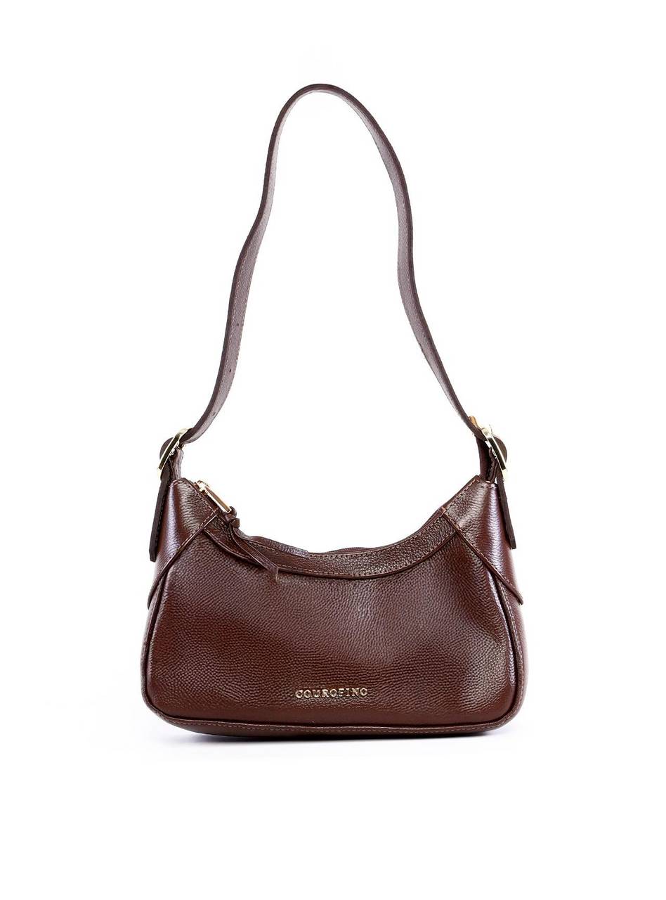 Bolsa Baguete com Fivelas Laterais - Cacau BSI-6353 - CA