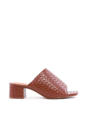 Tamanco Salto Bloco em Tressê - Cacau SDI-11949 - CA