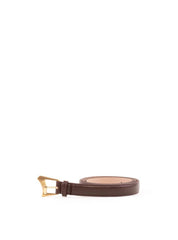 Cinto Feminino Fino Fivela Assimétrica Aço Escovado - Cacau CTI-1009 - CA