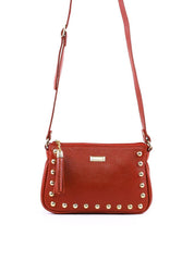 Bolsa Clutch Couro Pequena Transversal - Castor BSI-5873 - CS