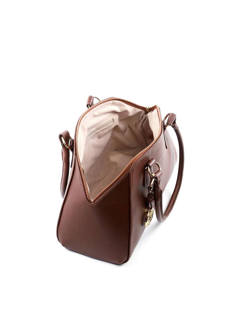Bolsa Tote com Detalhe de Chaveiro CF - Castor BSI-6176 - CS