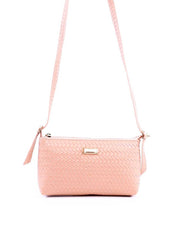 Bolsa Baguete Retangular com Alça Dupla - Nude BSI-6351 - NU