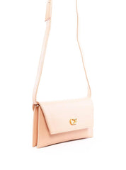 Bolsa Satchel Transversal Retangular - Nude BSI-6324 - NU
