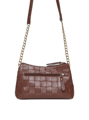 Bolsa Clutch Pequena Transversal Cacau BSI-5753 - CA