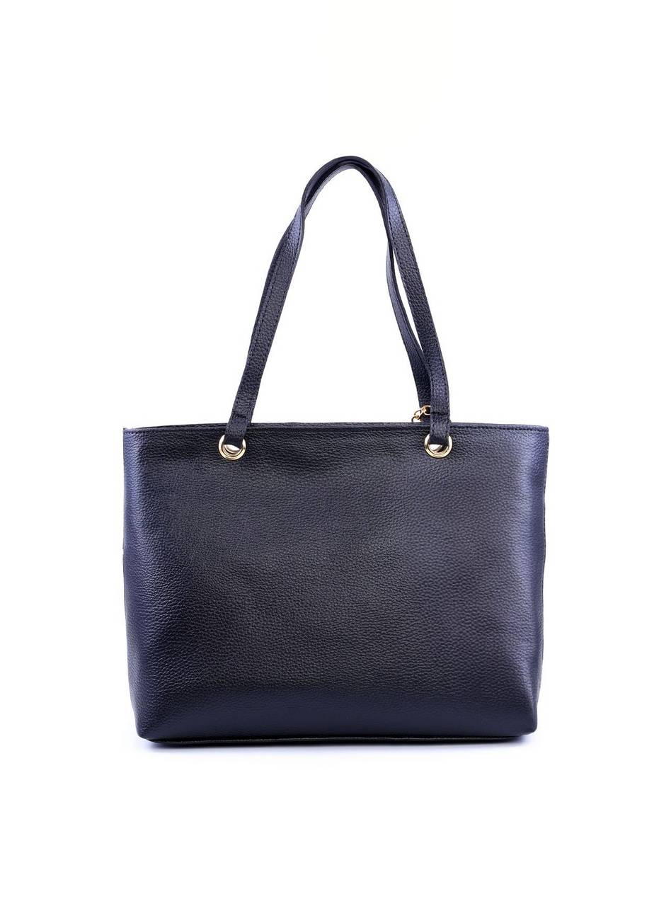 Bolsa Shopper com Bag Charm Removível - Preta BSI-6060 - PR