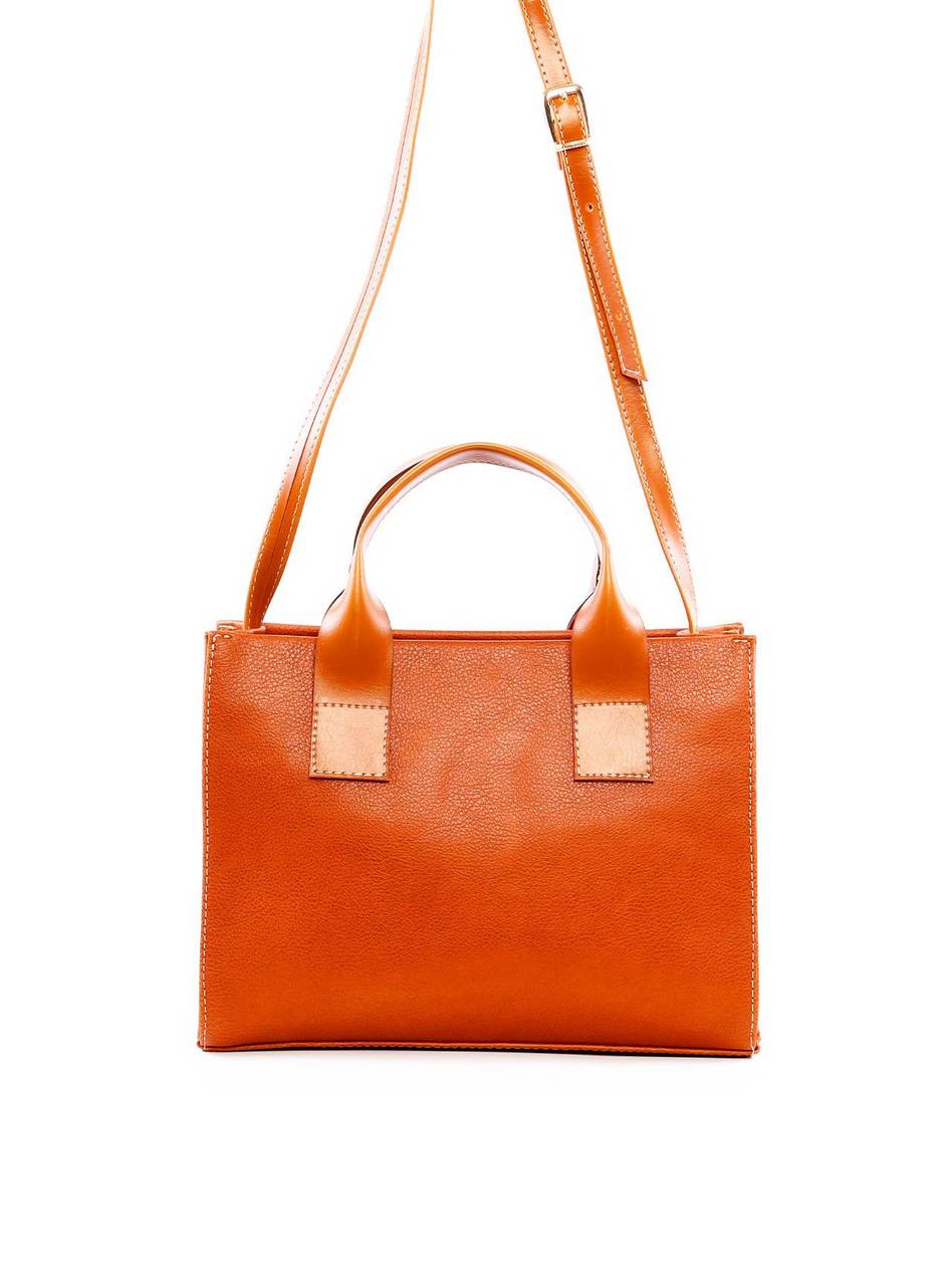 Bolsa Tote Quadrada Detalhe de Costuras - Castor BSI-6260 - CS