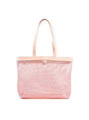 Bolsa Shopper Transparente com Tela - Nude BSI-6303 - NU