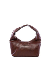 Bolsa Hobo com Placa CF - Cacau BSI-6170 - CA