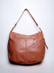 Bolsa Feminina Hobo Tiracolo Couro Castor BSI-5704 - CS