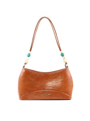 Bolsa Baguete Pequena com Detalhes Translúcidos - Castor BSI-6473 - CS