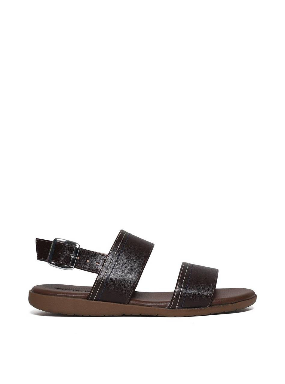 Chinelão Masculino Duas Tiras Costuradas com Fivela Traseira - Cacau SDI-11669 - CA