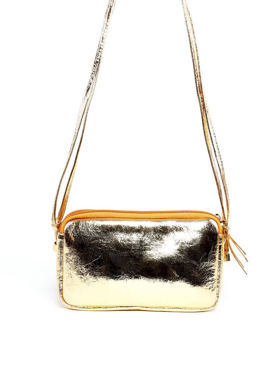 Bolsa Clutch Transversal - Ouro BSI-6263 - AU