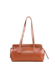 Bolsa Tote de Couro com Ilhós Laterais - Castor BSI-6223 - CS