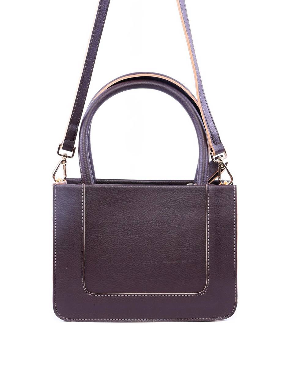 Bolsa Tiracolo Quadrada com Costuras Laterais - Castor BSI-6005 - CS