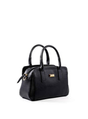 Bolsa Tote Quadrada com 3 Divisórias - Preta BSI-6474 - PR