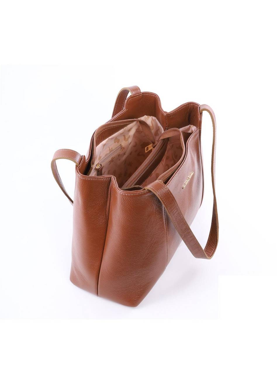 Bolsa Tote Quadrada com 3 Divisórias - Castor BSI-6398 - CS