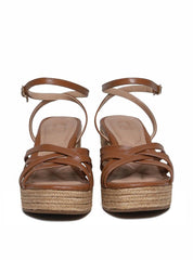 Sandália Plataforma Frente Entrelaçada - Castor SDI-11572 - CS