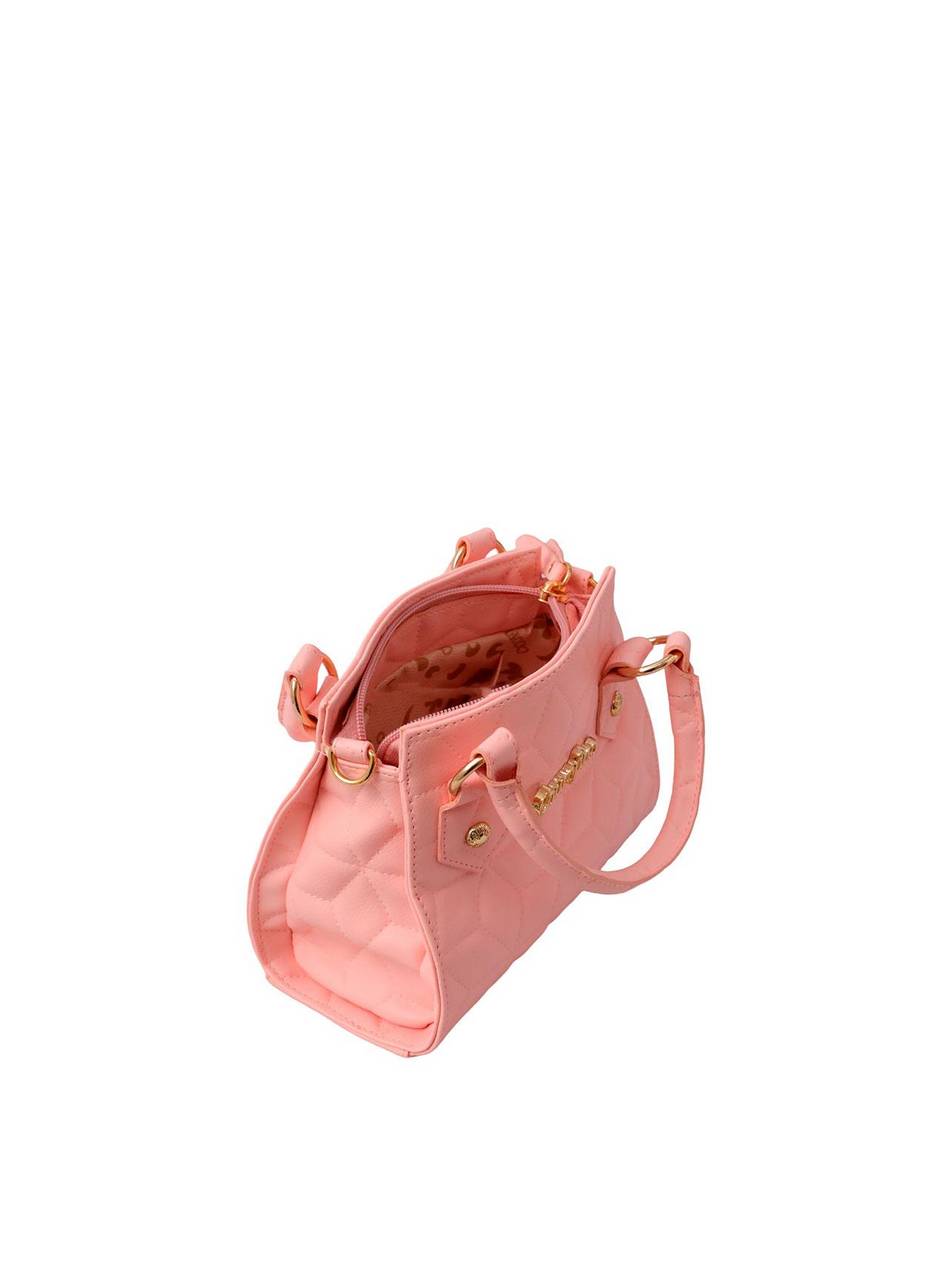 Bolsa Tote Pequena Argolas Rosa BSI-5487 - RS