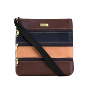 Bolsa Carteiro Transversal com Zippers - Cacau BSI-4394 - CA