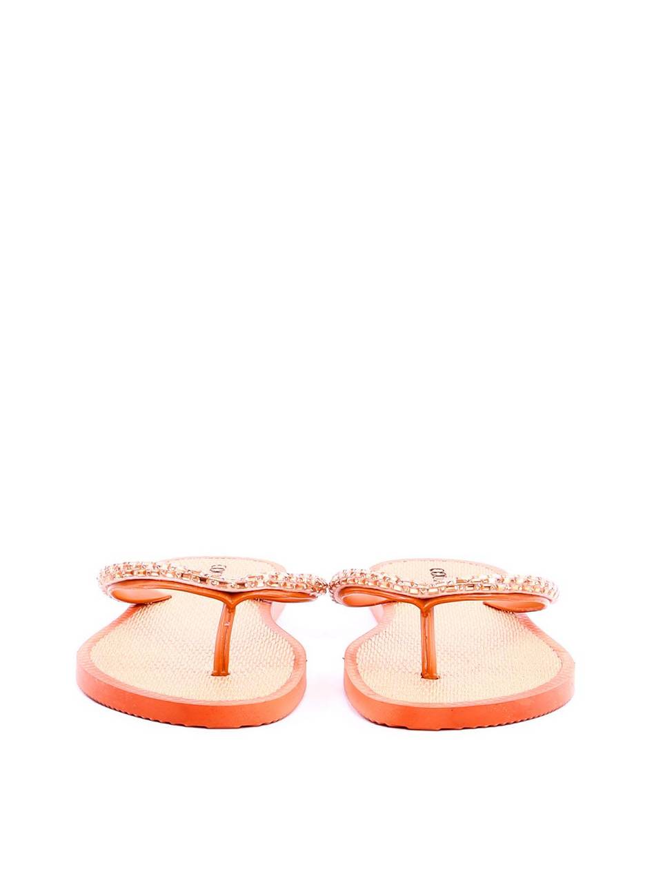 Chinela de Dedo com Strass - Castor SD-11792 - CS