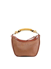 Bolsa Hobo com Alça Geométrica e Corrente - Castor BSI-6428 - CS
