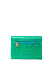 Carteira Feminina Clássica Couro Verde CAI-405 - VD