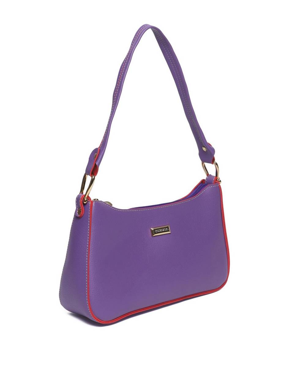 Bolsa Hobo Pequena Meia Lua - Roxo BSI-5421 - RO