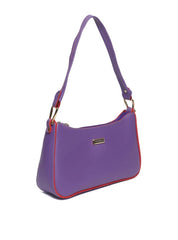 Bolsa Hobo Pequena Meia Lua - Roxo BSI-5421 - RO