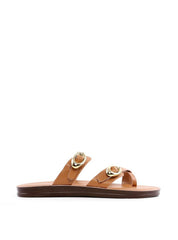 Rasteira Flatform Tiras e Fivelas - Castor SD - 12127 - CS