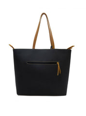 Bolsa Shopper Grande Tiracolo Preta BSI-5090 - PR