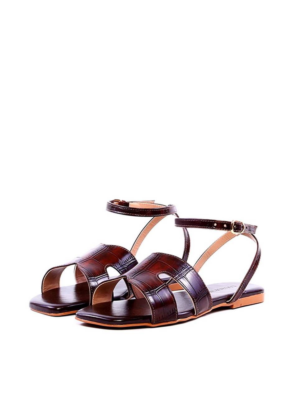 Rasteira Recorte H Fecho Fivela - Cacau SDI-11987 - CA