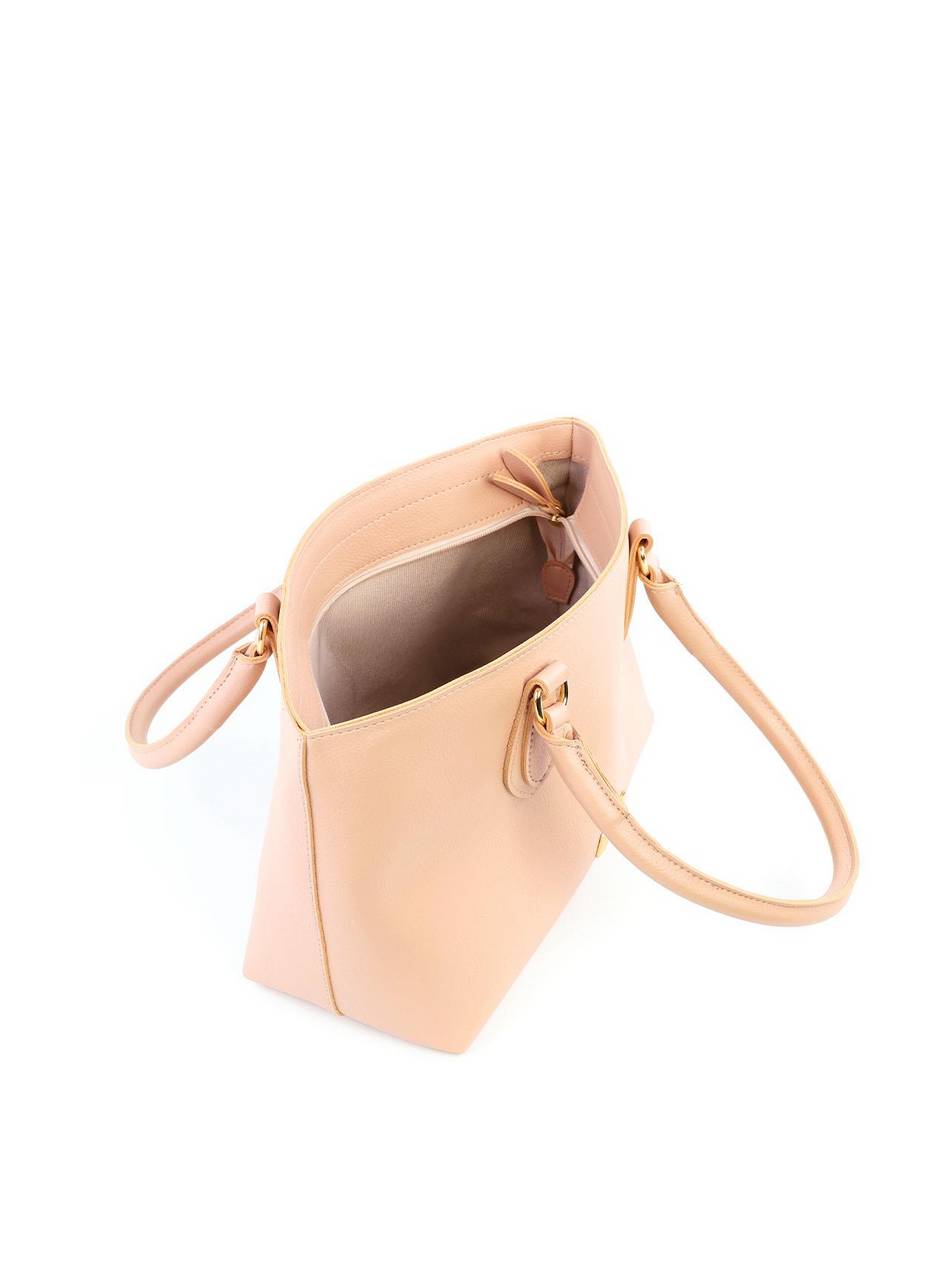 Bolsa Shopper com Costura na Alça - Nude BSI-6240 - NU