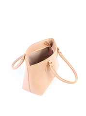 Bolsa Shopper com Costura na Alça - Nude BSI-6240 - NU