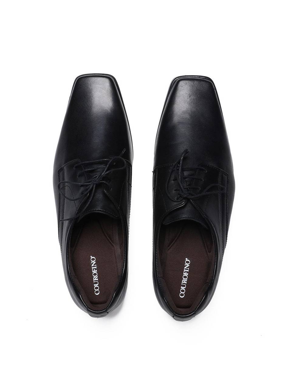 Sapato Social Masculino Couro New Civic - Preta SP-11637 - PR