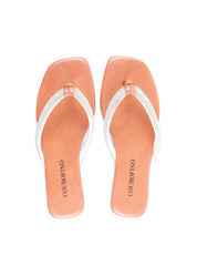 Rasteira de Dedo com Strass - Nude SDI-11889 - NU