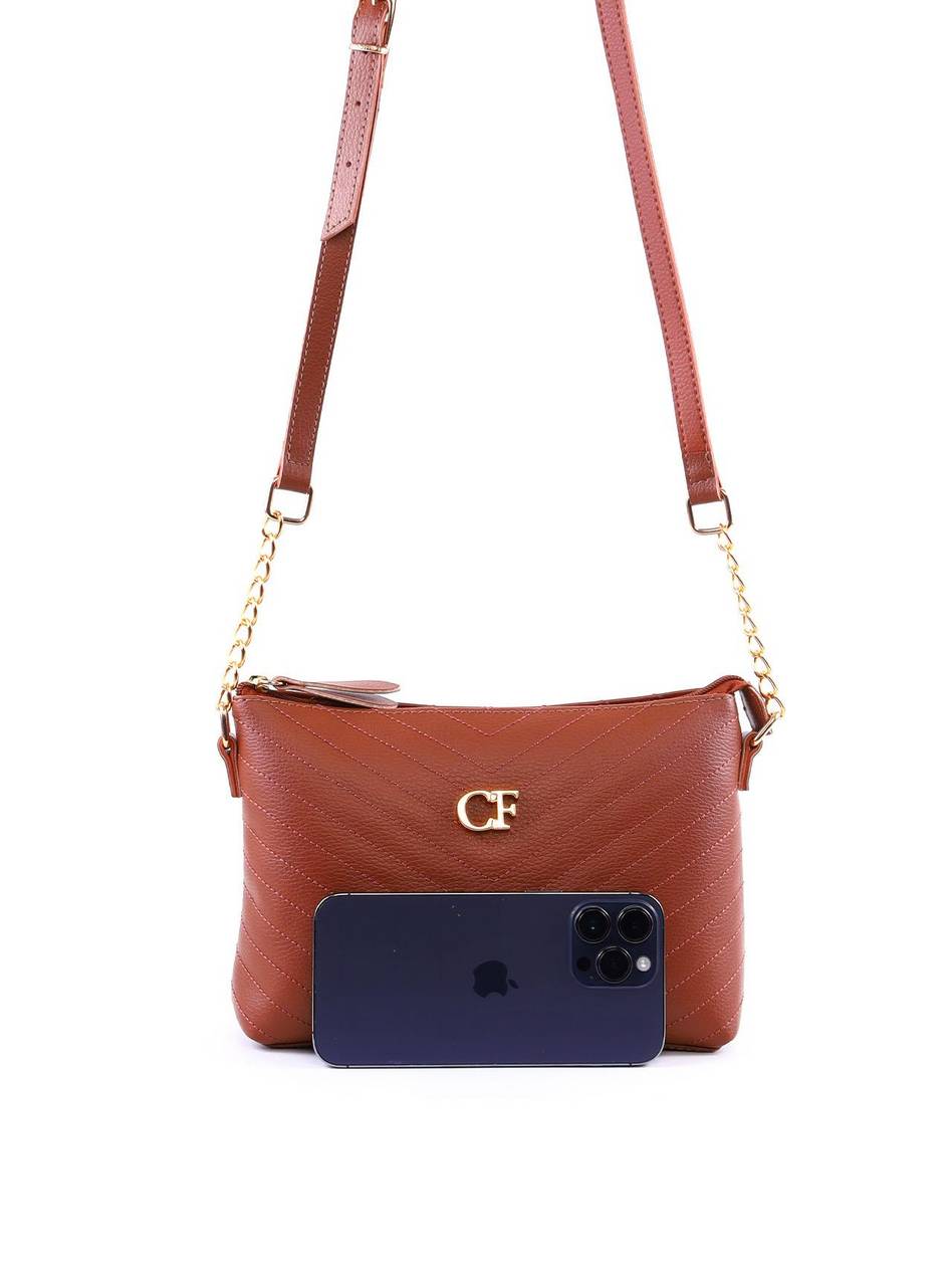 Bolsa Carteira Transversal com Costura - Castor BSI-6318 - CS
