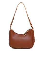 Bolsa Hobo de Ombro com Detalhes na Lateral - Castor BSI-5952 - CS