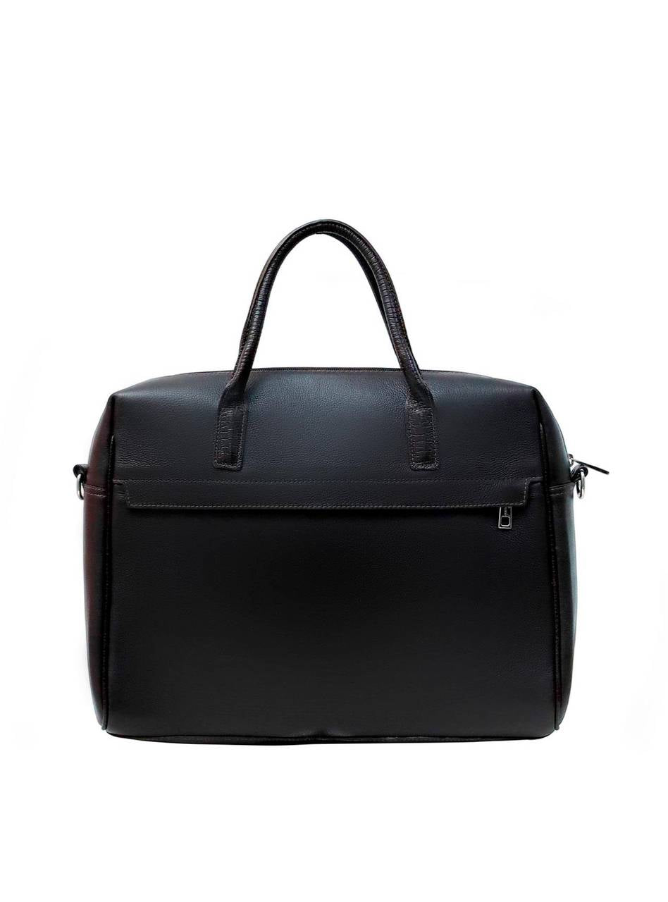 Pasta Masculina Grande Bolso Alça Couro Cacau PTI-387 - CA
