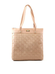 Bolsa Shopper Tiracolo com Tressê e Esferas nas Alças BSI-6553 - NU