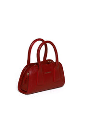 Bolsa Tote Tiracolo Costura Geométrica Vermelha  BSI-5985 - VE