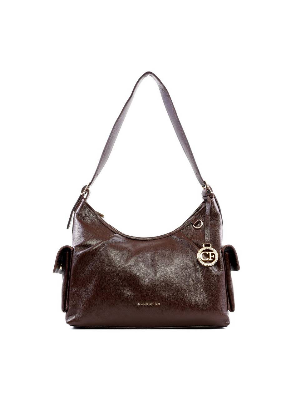 Bolsa Hobo com Bolsos Laterais - Cacau BSI-6234 - CA