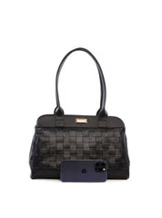Bolsa Tote de Mão com Detalhe em Recortes BSI-6510 - PR
