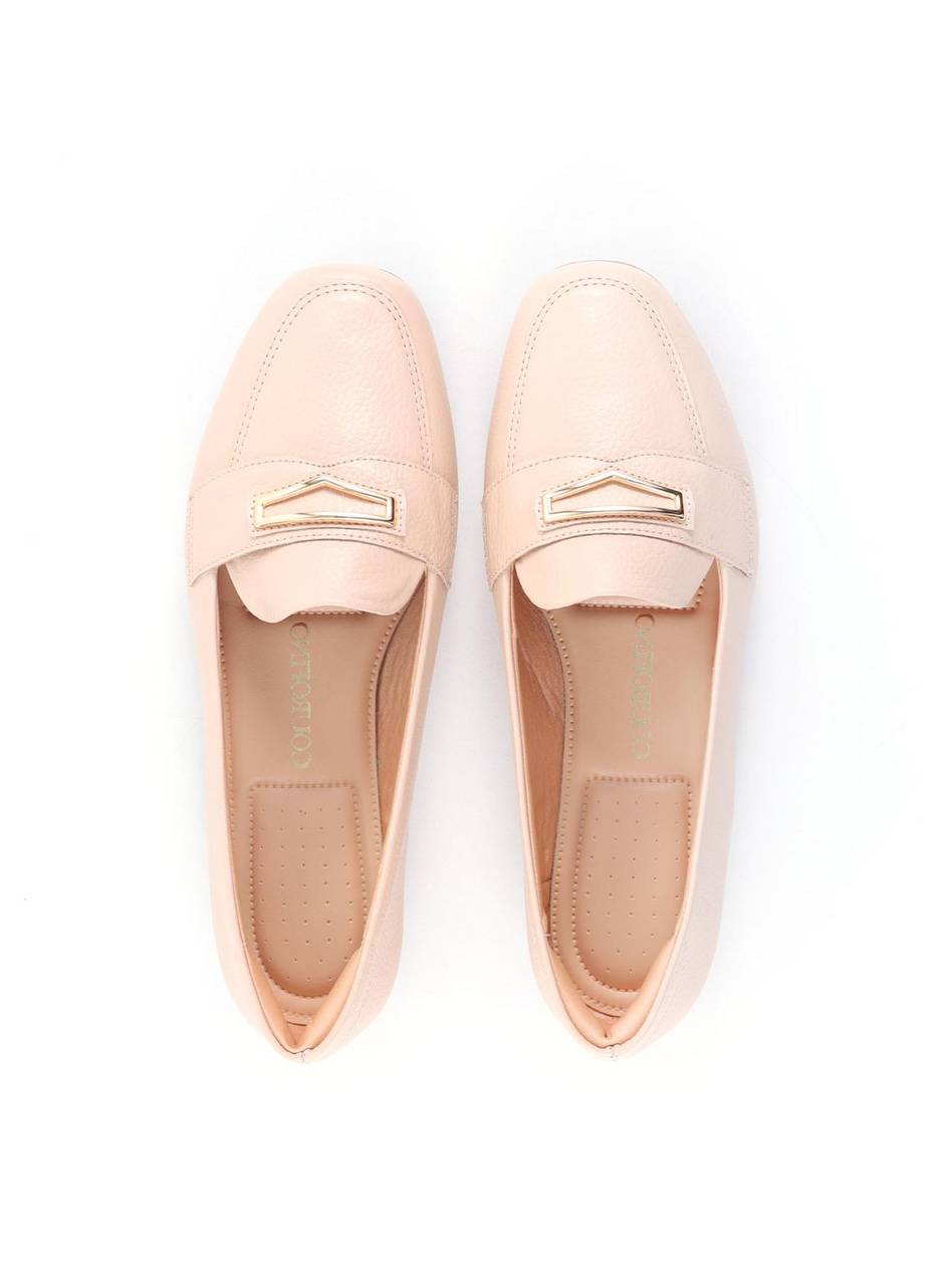 Mocassim com Bridão Orgânico - Nude SP - 12194 - NU