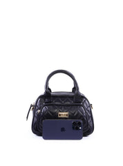Bolsa Tote em Matelassê com Alça Dupla - Preta BSI-6367 - PR
