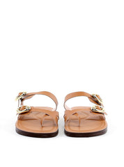 Rasteira Flatform Tiras e Fivelas - Castor SD - 12127 - CS
