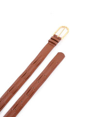 Cinto Feminino Médio Estilo Whipstitch - Castor CTI-1010 - CS