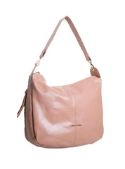 Bolsa Feminina Hobo Tiracolo Couro Nude BSI-5704 - NU